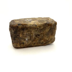 Raw Black Soap Bar