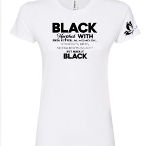 Shea Butter Graphic Tee - Mostly Black